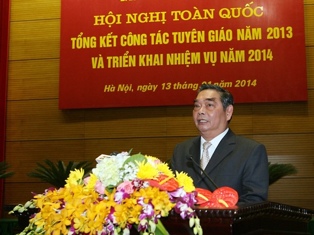 Hội nghị toàn quốc triển khai nhiệm vụ công tác tuyên giáo năm 2014 - ảnh 1